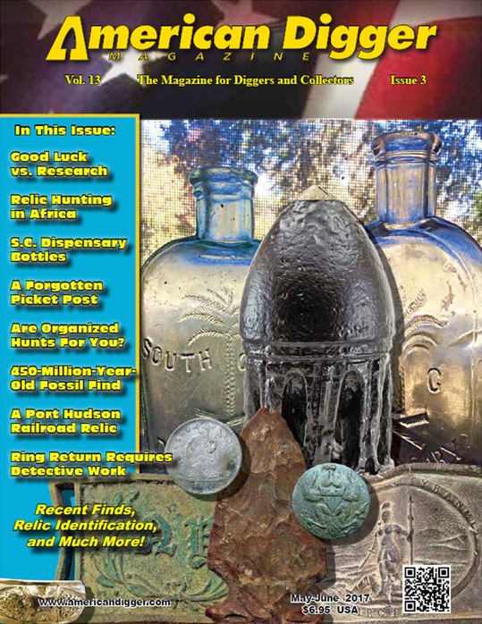 Cover of American Digger Magazine Vol. 13, Issue 3, May-June 2017